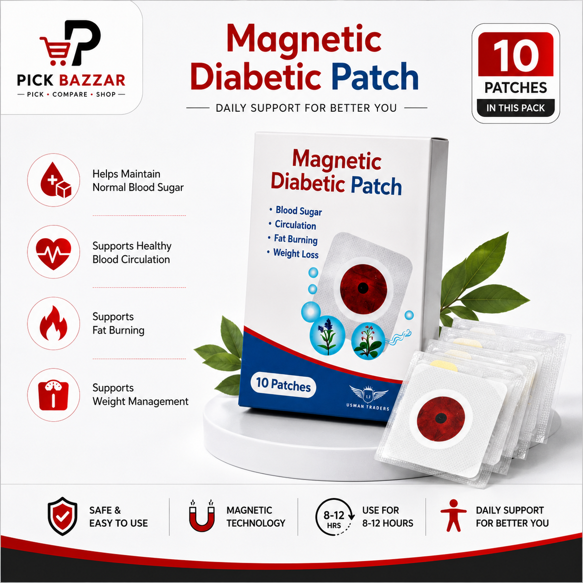 Magnetic Diabetic Patch
