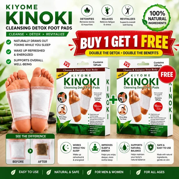 Kiyome Kinoki Cleansing Detox Foot Pads