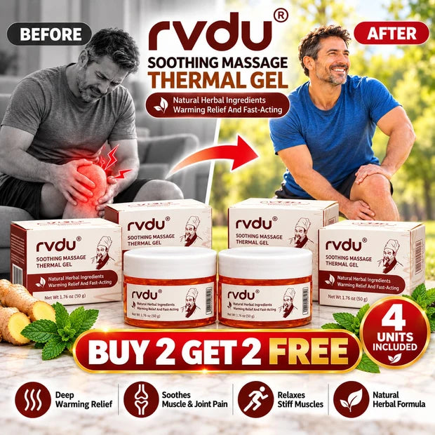 RVDU Massage Thermal Gel – For Quick Pain Relief