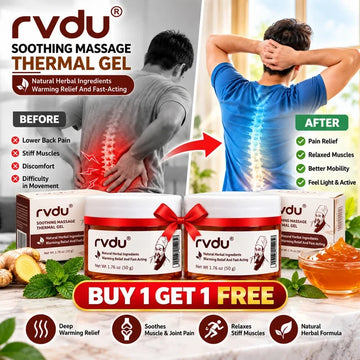 RVDU Massage Thermal Gel – For Quick Pain Relief
