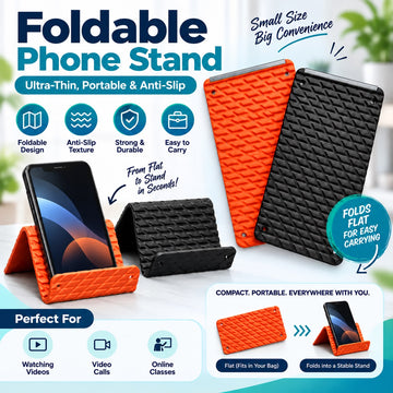 Soft Silicone Multi-Angle Stand for Phones, IPads and other devices
