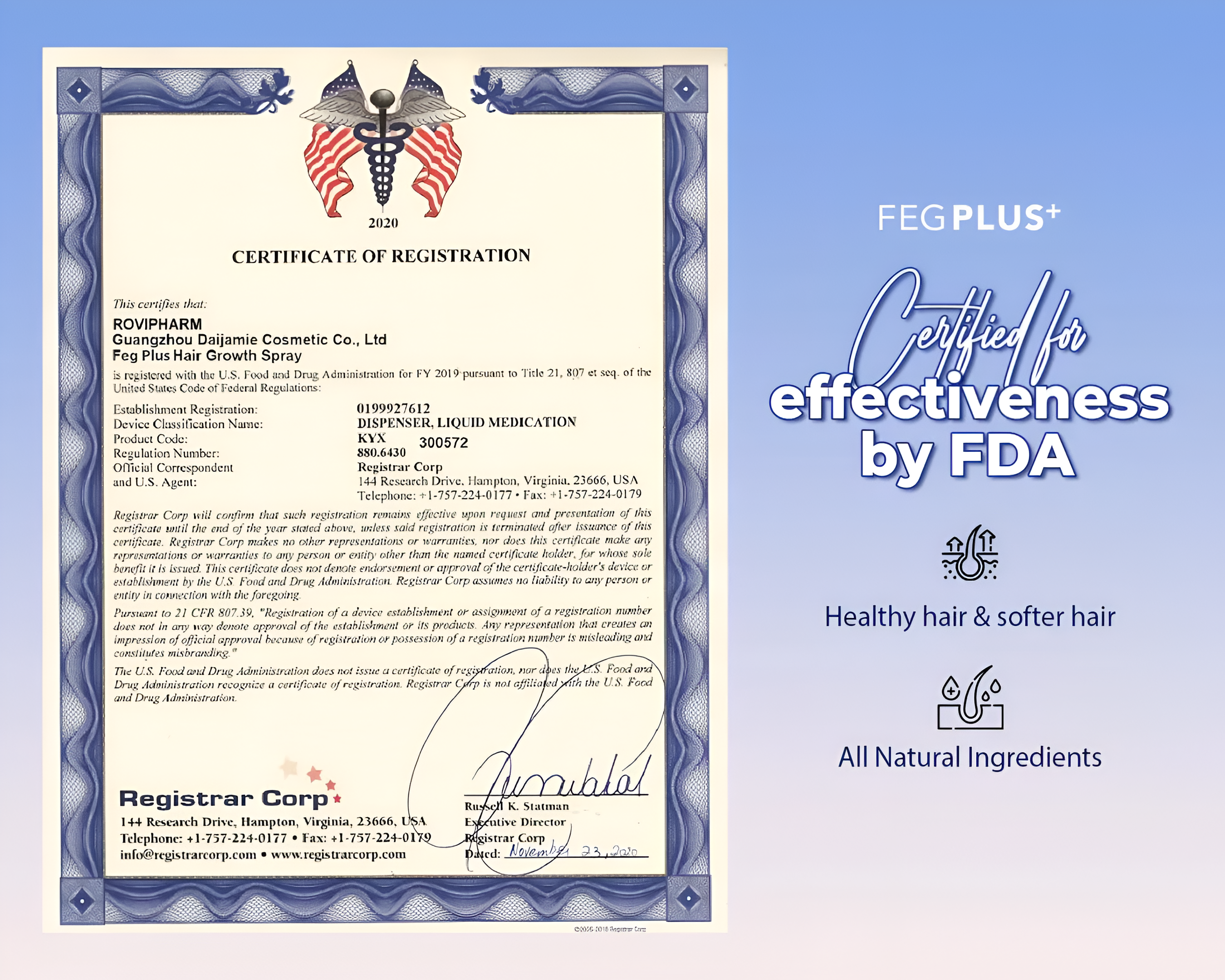 FEG Plus Hair Growth Spray [BUY 1 GET 1 FREE]