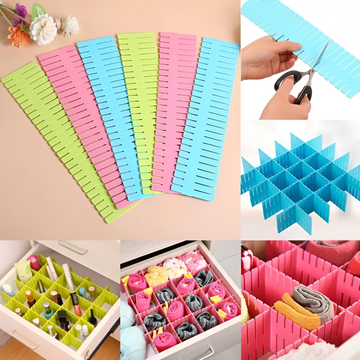 Drawer Divider Adjustable Storage Organizer