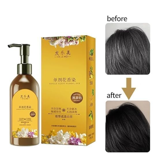 Japanese Hair Dye Shampoo – Cover Grey Hair in 15 Minutes