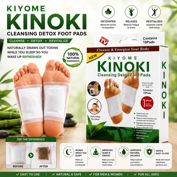 Kiyome Kinoki Cleansing Detox Foot Pads