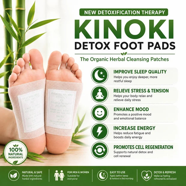 Kiyome Kinoki Cleansing Detox Foot Pads